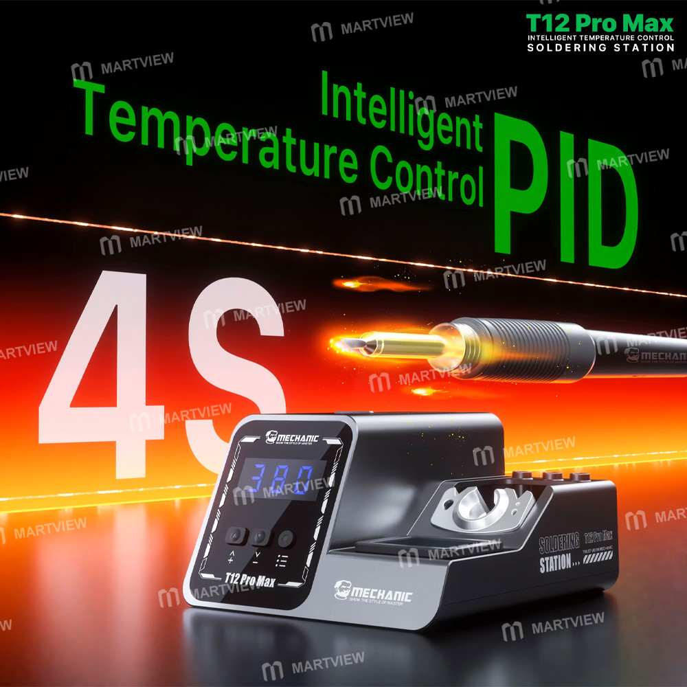 mechanic t12-pro-max-120w-pid-intelligent-temperature-control-soldering-station-with-t12-soldering-h