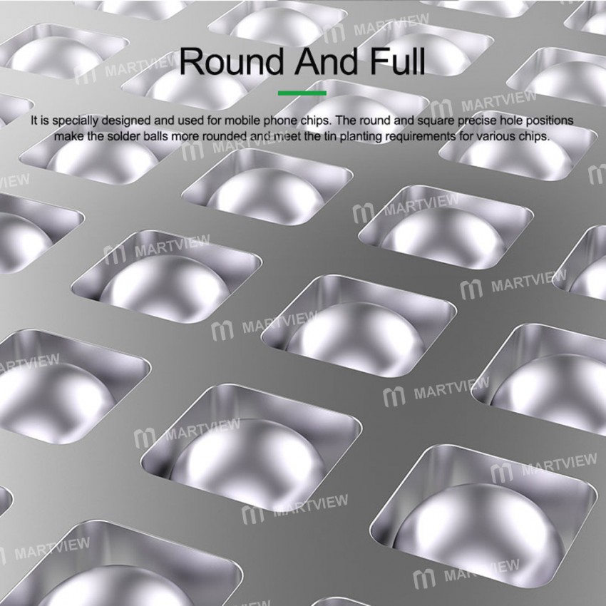 Relife RL-044 Huawei Mobile Series CPU Tin Planting Steel Mesh Set for Huawei Model / Honor Model