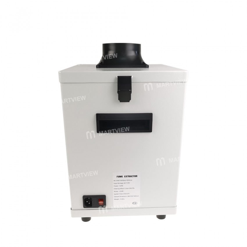 BEST-495 Powerful Suction Air Static Multiple Filters Soldering Tin Smoke Purifier