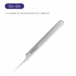 PPD Ultra-fine Anti-magnetic Stainless Steel Tweezers for Motherboard IC Chip Repair