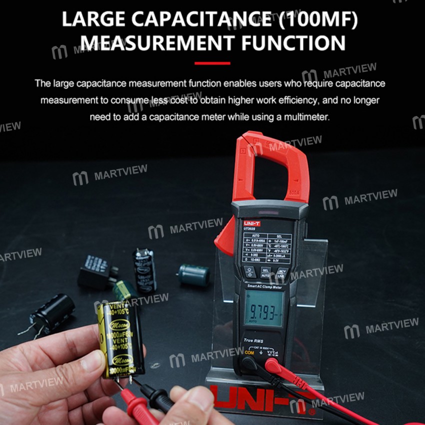 UNI-T UT202S / UT202BT Intelligent Clamp Digital Multimeter with Bluetooth Function