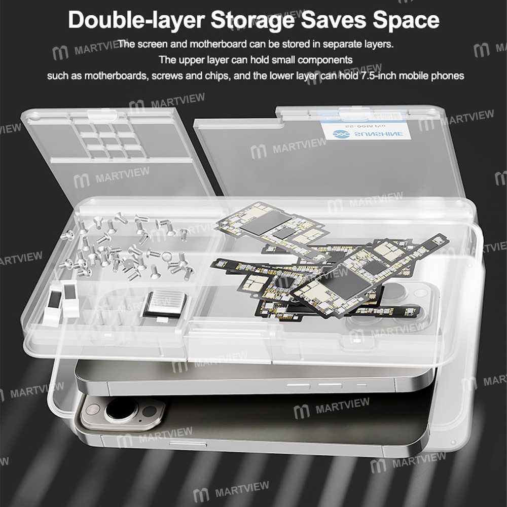 sunshine ss-001a-pro-multi-function-mobile-phone-motherboard-double-layer-storage-box-9