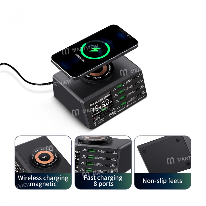 mega idea-multi-port-digits-display-desktop-usb-quick-charger-3