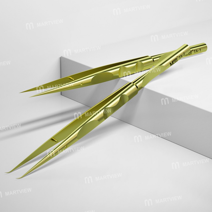 MaAnt TA-1/TA-2 Super Hard High-precision Titanium Alloy Stainless Steel Flying Lead Tweezers