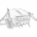 Mechanic HK-8507D 3-in-1 Digital Display Hot Air Disassembly Welding Platform