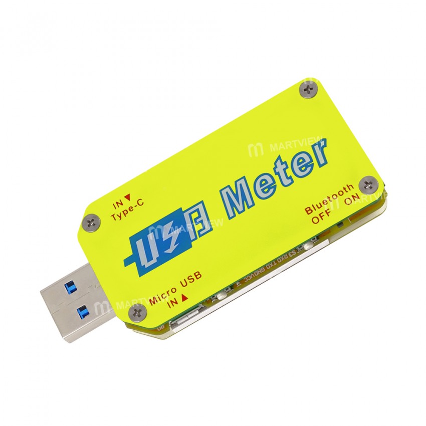 UM34 UM34C Type-C 1.44inch Color LCD Portable USB Current Voltage Detector