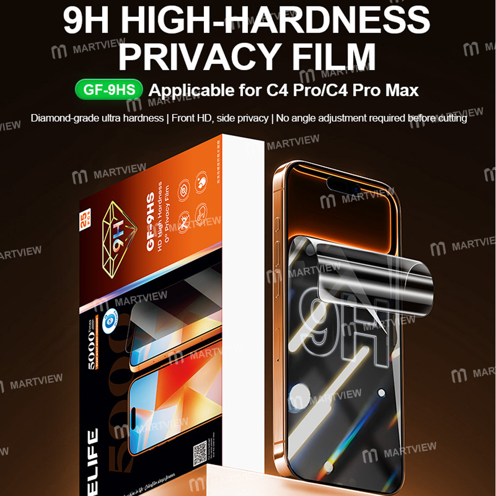 relife gf-9hs-7-inch-9h-hd-high-hardness-0-privacy-hydrogel-film-applicable-for-c4-pro-c4-pro-max-3