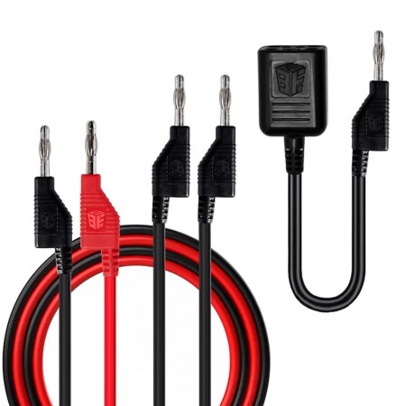 BST-090-JP Multimeter Test Leads Kit with Banana Plug and Female Expansion Dock