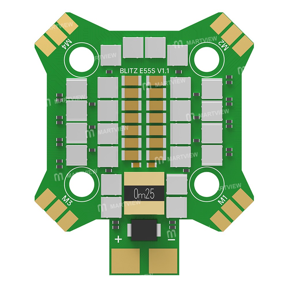 iflight blitz-mini-e55s-4-in-1-8-bit-electronic-governor-esc-1