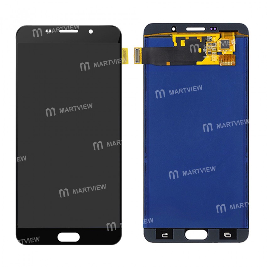 LCD Display Touch Screen Digitizer Assembly Replacement for Samsung Galaxy A900 - Black