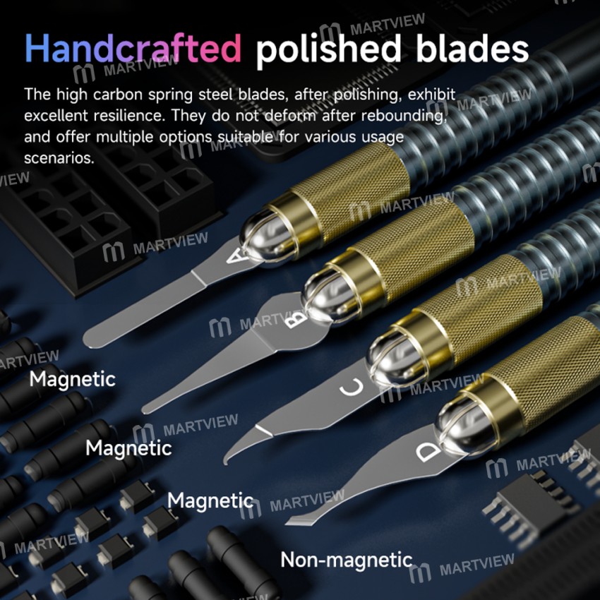 xxz d004-multifunctional-hand-polished-elastic-glue-removal-knife-set-5