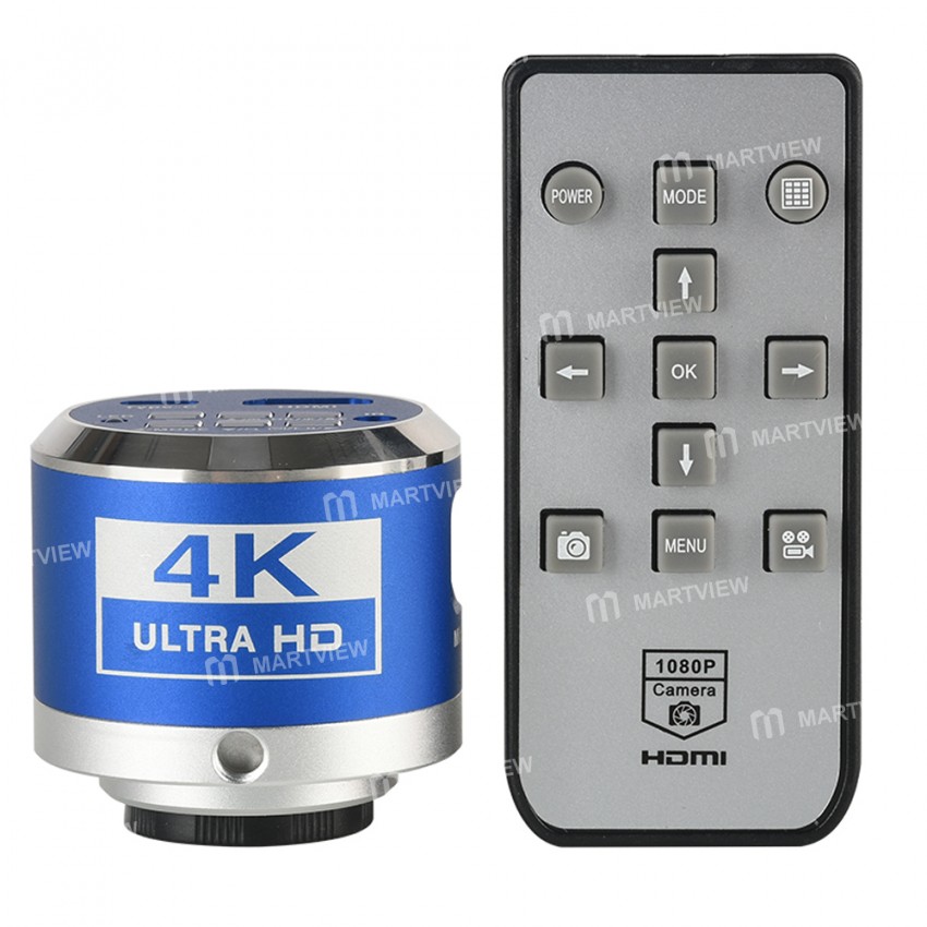 Industrial Microscope 4K High-definition Camera Connected to a Computer HDMI and UVC Synchronized Ou