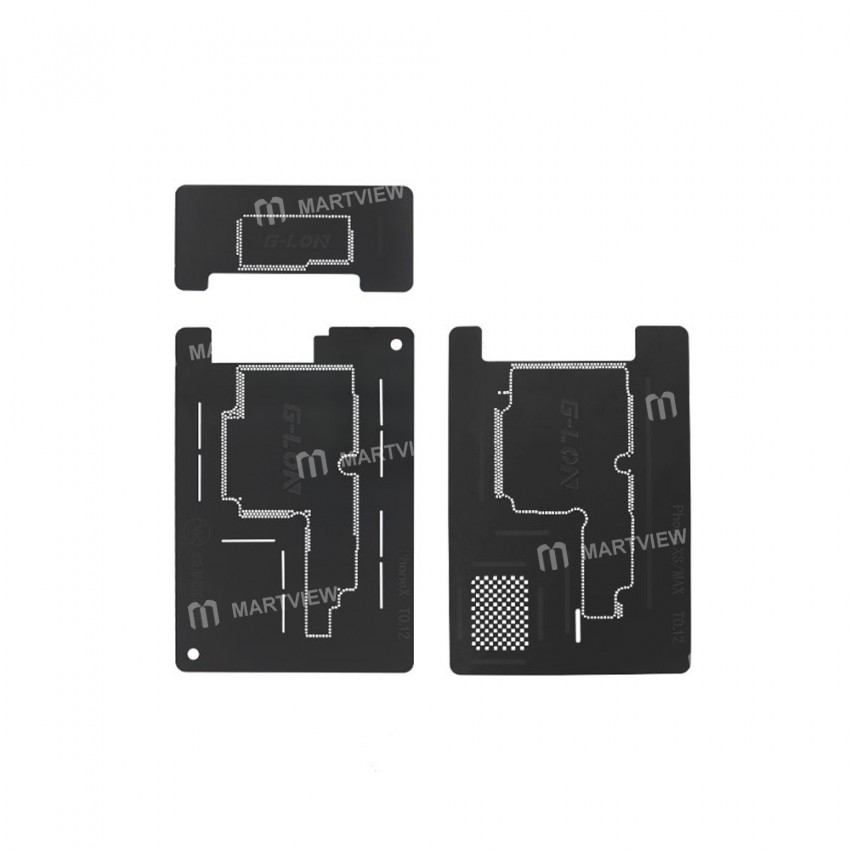 G-LON SS-032 Middle Layer BGA Reballing Fixture with Special Solder Paste for iPhone X / Xs / Xs Max