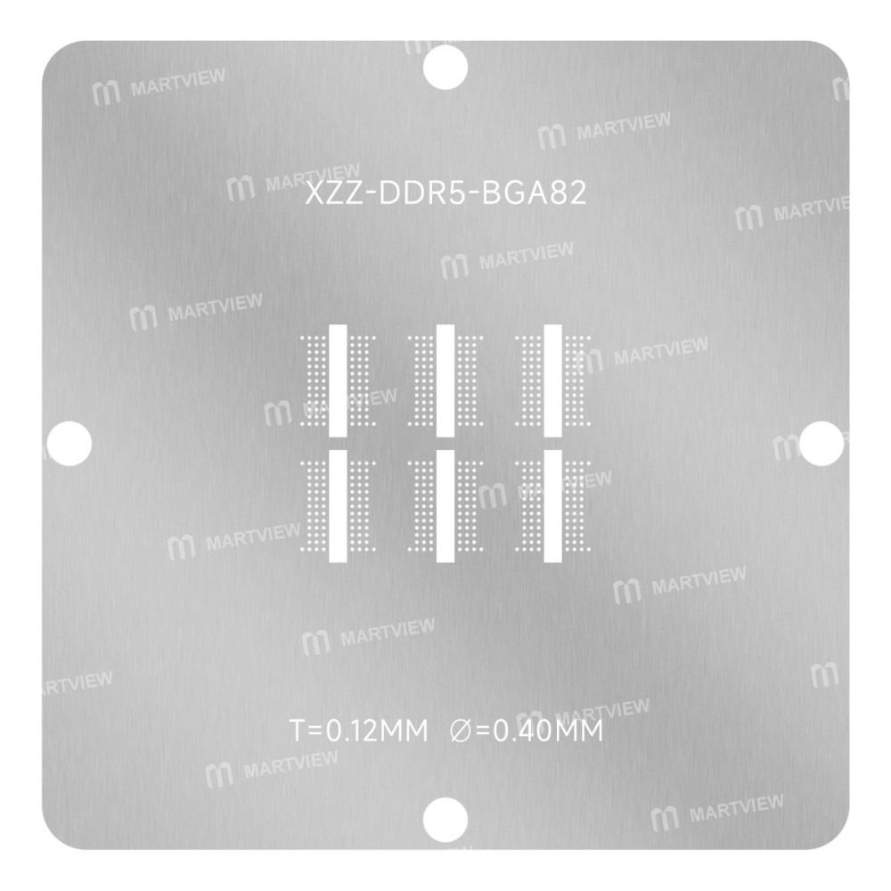 xzz nand-memory-chip-ddr5-bga82-bga-planting-reballing-stencil-platform-set-4