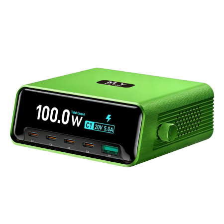 Mr.Yang 100W Fast Charging Colorful Large-Screen Smart Display Desktop Charging Monitor