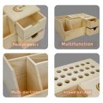 Luowei Mobile Phone Repair Desktop Wooden Storage Box