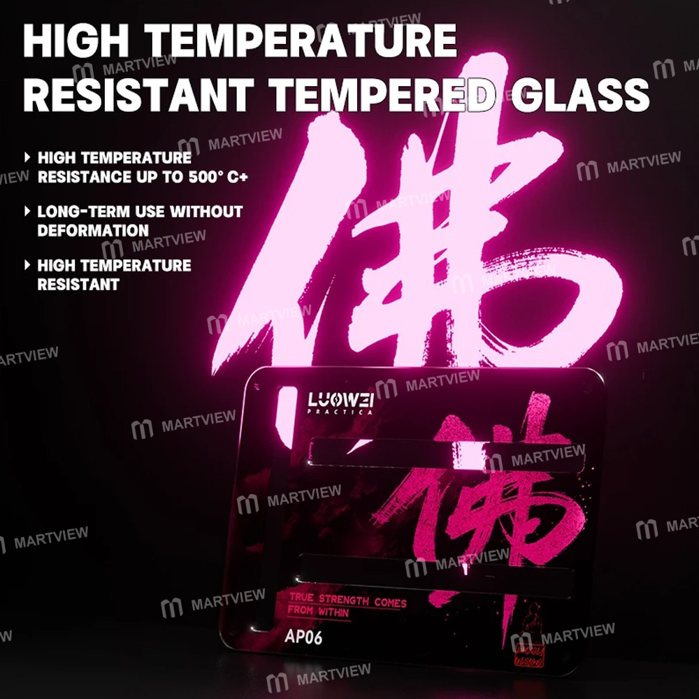 luowei lw-ap06-tempered-insulating-glass-two-axis-motherboard-repair-fixture-5