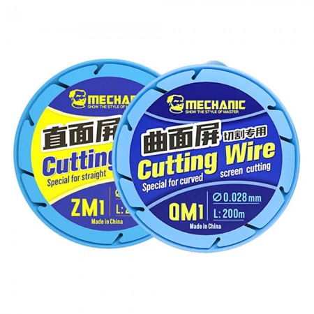 Mechanic ZM1 / QM1 200M High Toughness High Carbon Steel Alloy LCD Screen Cutting Wire