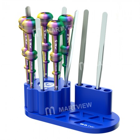 Mechanic R9 / R9 Pro 360° Rotating Aluminum Alloy Storage Rack for Screwdriver Tweezers Storage