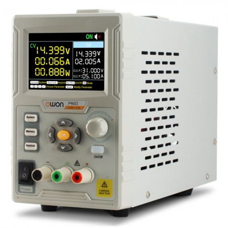 OWON P4305 / P4603 Portable LCD Display Single Channel Linear Programmable Regulated DC Power Supply