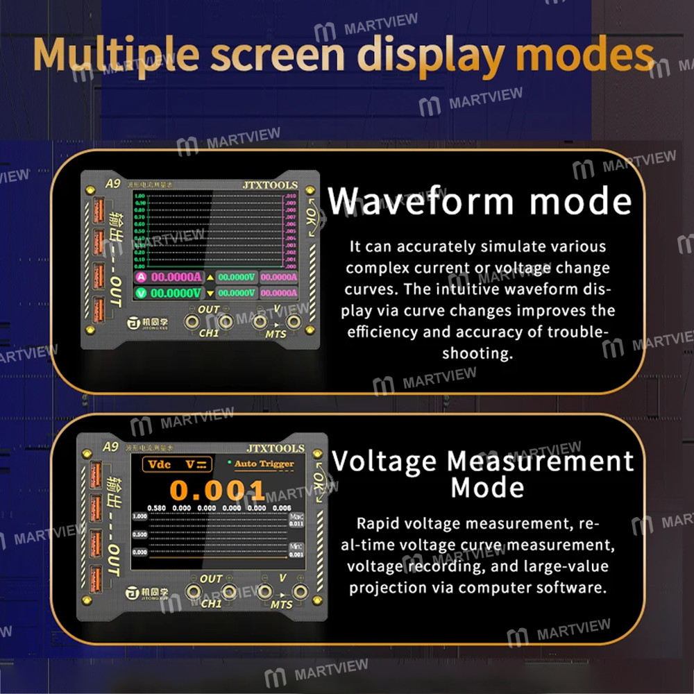 jtx a9-high-precision-sampling-digital-display-curve-waveform-multifunction-measuring-meter-7