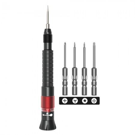 Xuanhou XH-200 0.35N.cm to 0.55N.cm 4-in-1 Adjustable Torque Screwdriver Set