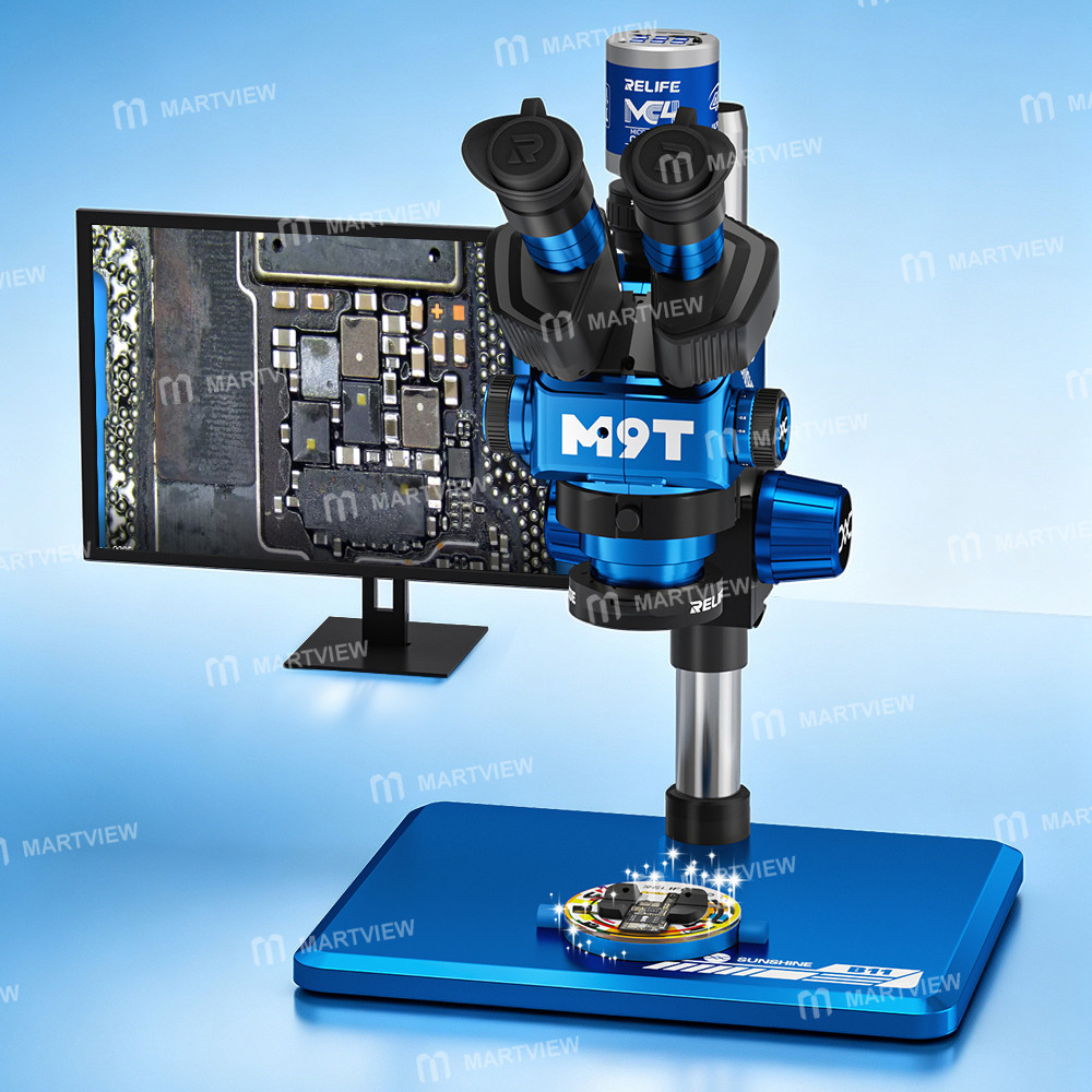 relife rl-601q-v20-heat-insulating-ring-shaped-tempered-glass-motherboard-repair-fixture-13