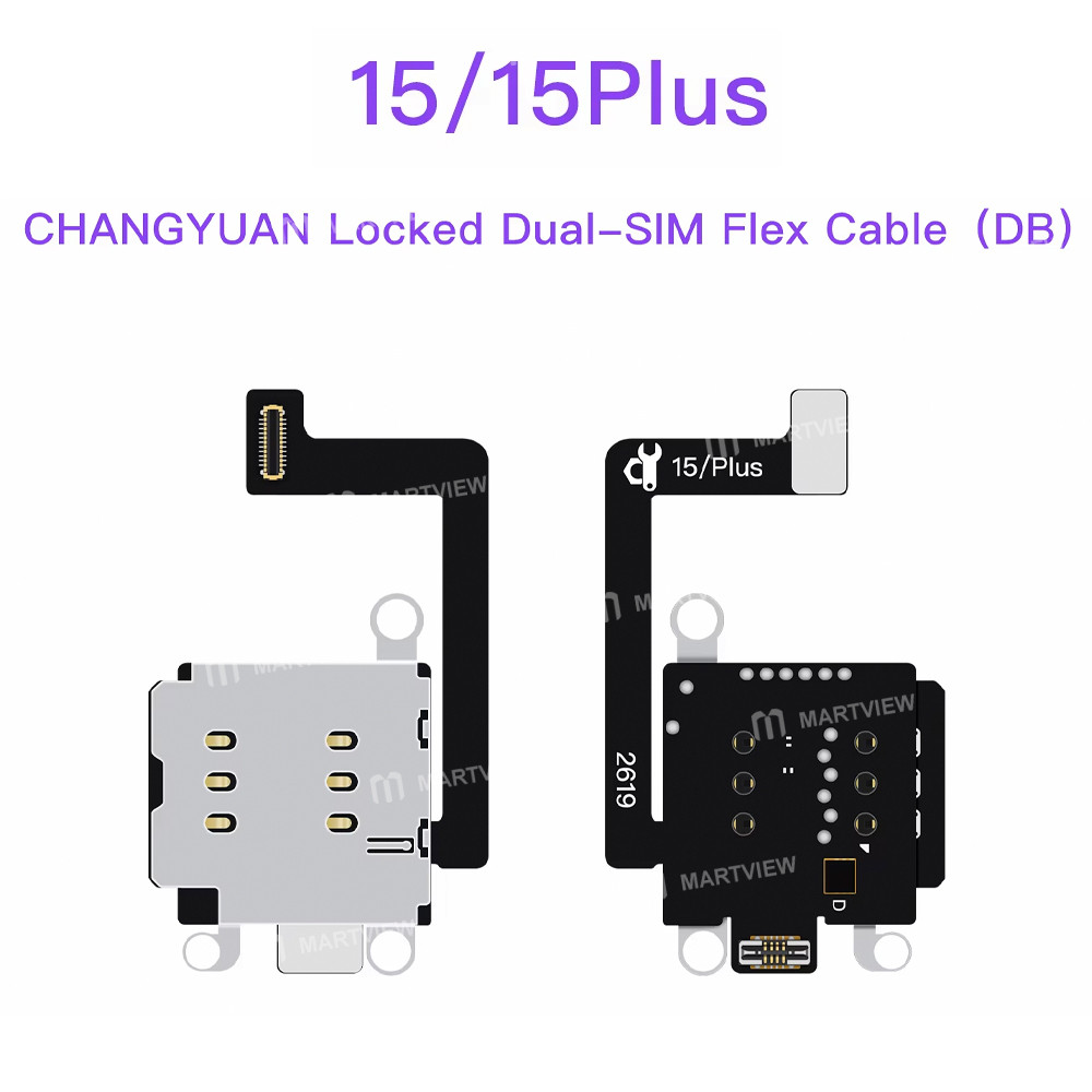 lb tool-changyuan-locked-dual-sim-flex-cable-with-db-or-super-snow-for-iphone-14-to-17-series-4