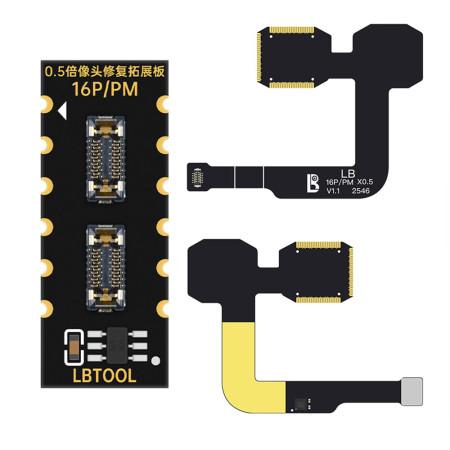 Luban L3 / L3 Mini 0.5X Camera Repair Expansion Board & Ultra-Wide-Angle Camera Repair Cable for iPhone 16P / 16PM