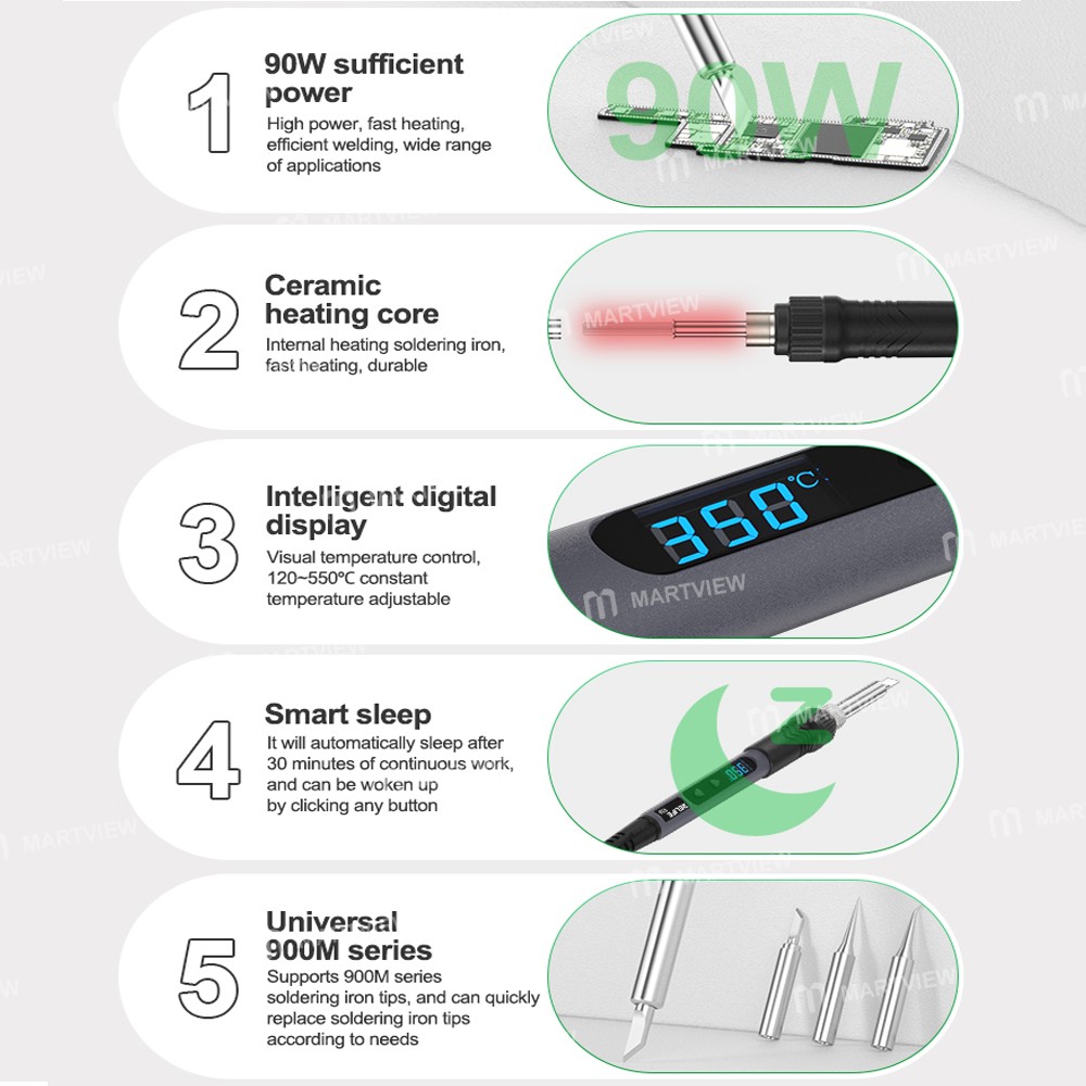 relife 936-90w-digital-display-portable-soldering-iron-supports-900m-series-soldering-iron-tips-5