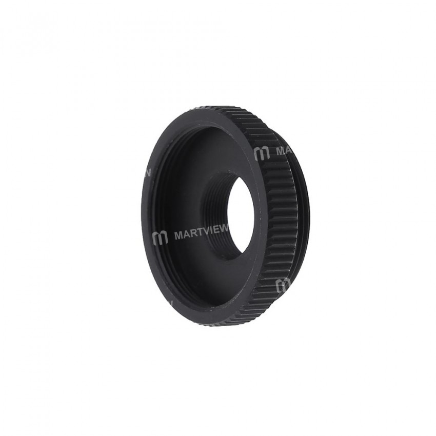 Black Metal Lens C to CS Mount Converter Ring Adapter Suit for Microscope Camera