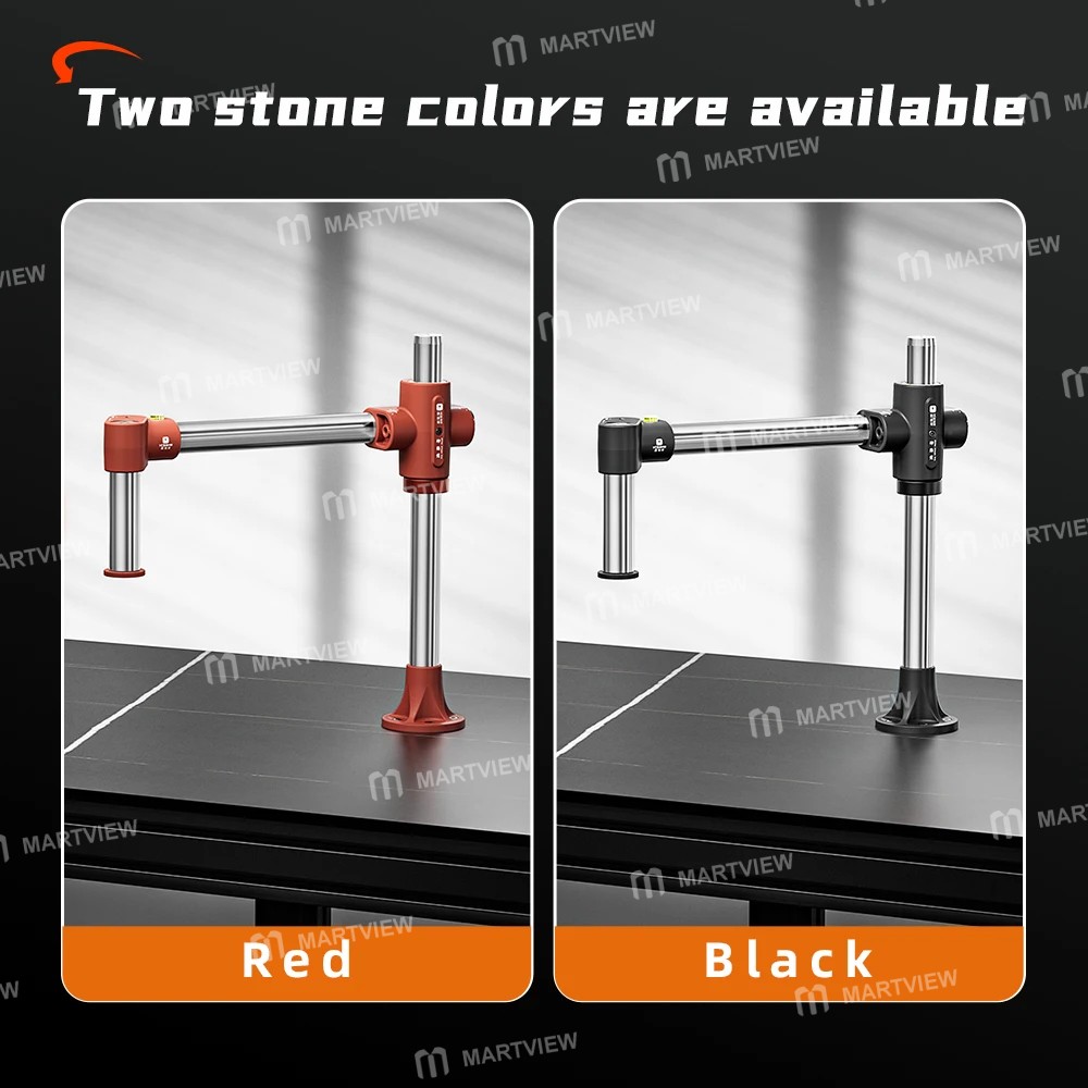 ycs dragon-arm-360-rotation-microscope-swing-arm-bracket-with-levelling-device-12
