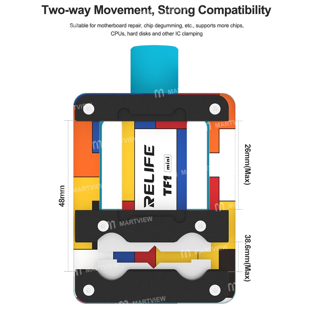 relife tf1-mini-tetris-type-heat-insulating-glass-chip-repair-fixture-12