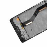 LCD Display Touch Screen Digitizer Assembly Replacement with Frame for Huawei P9 Plus - White