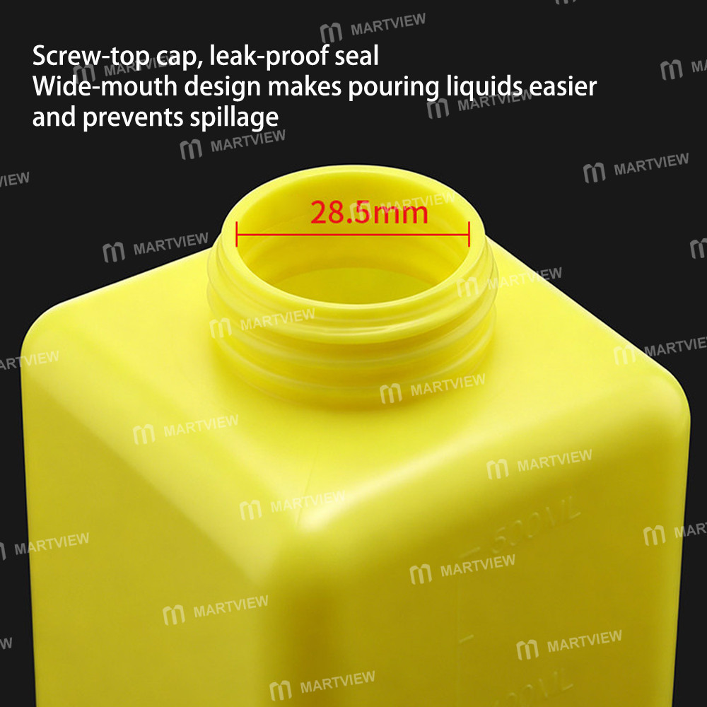 luxianzi 500ml-large-capacity-anti-static-push-button-plastic-alcohol-bottle-8