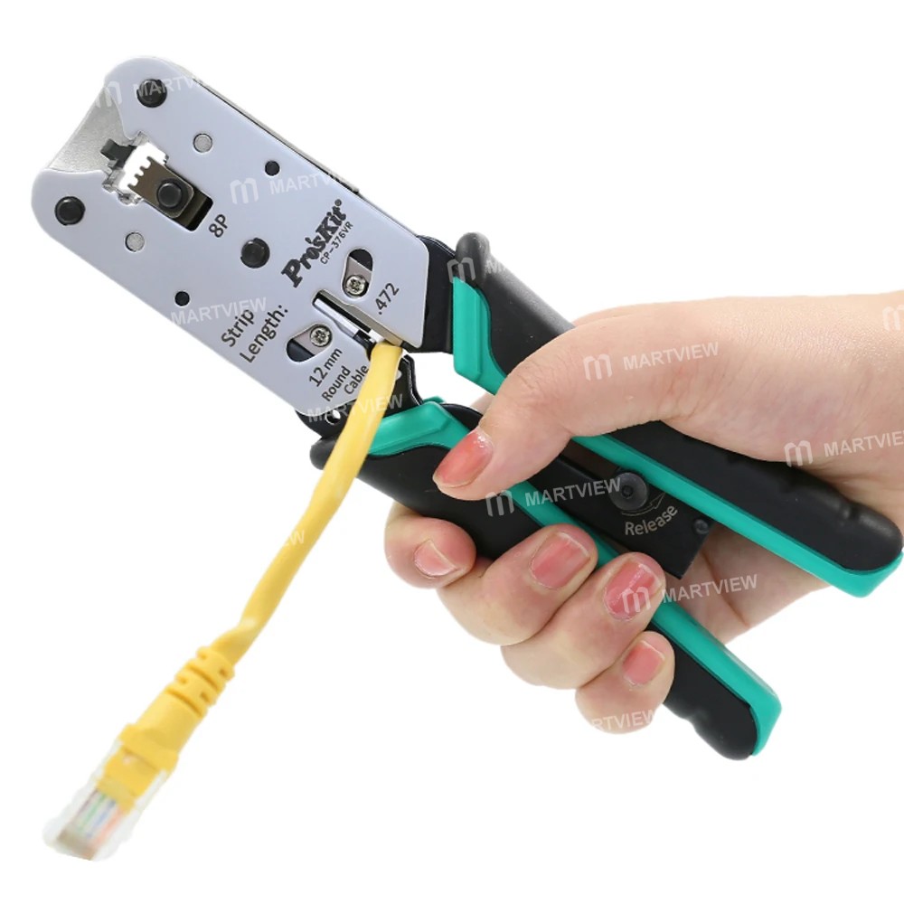 proskit cp-376vr-8p-zinc-aluminum-alloy-vertical-network-cable-crystal-head-crimping-pliers-12