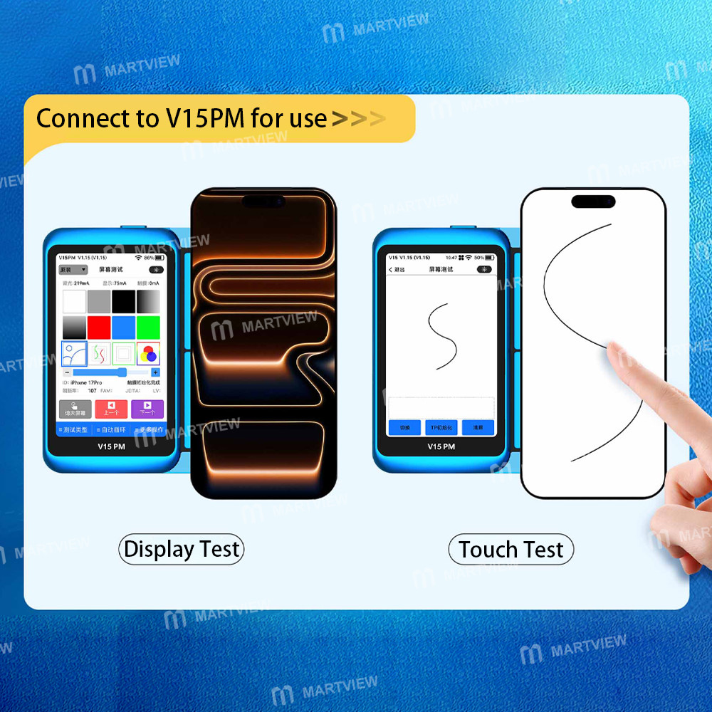 jcid v15pm-lcd-screen-tester-dedicated-flex-cable-for-iphone-17-17air-17-pro-17pro-max-7