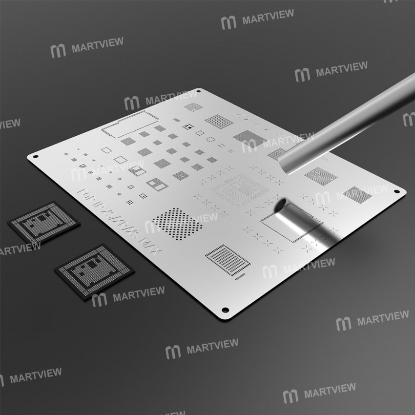2UUL BGA Reballing Stencil Net for iPhone 6 - 12 Pro Max