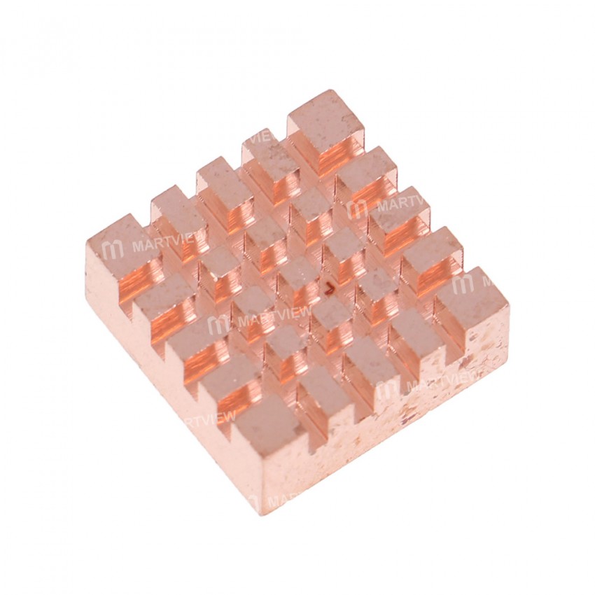 14*12mm Copper Heatsink for RAM Memory/North and South Bridge/Video Memory - 8Pcs