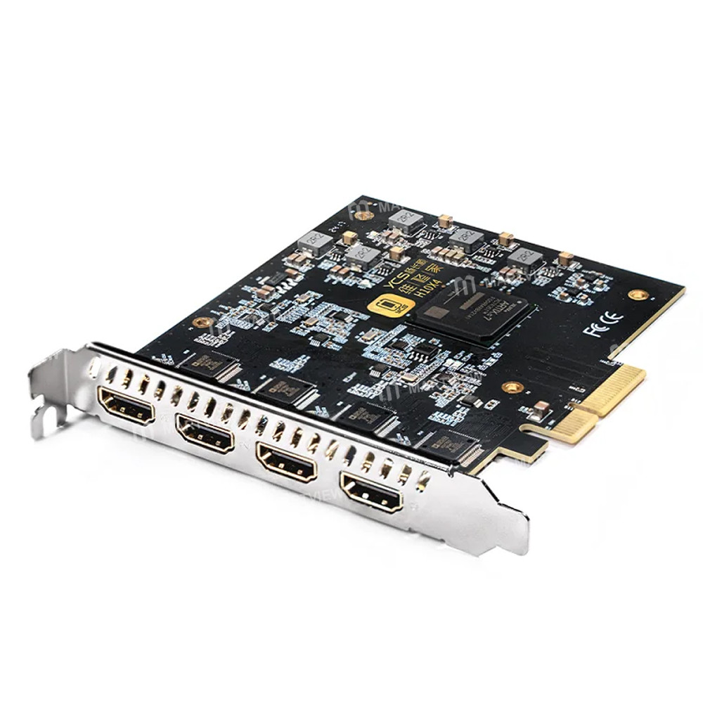 ycs h10x4-4-channel-hdmi-1080p-pcie-capture-card-6