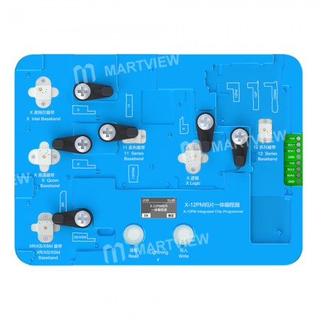 JC EEPROM Chip Test Stand Baseband Disassembly-free Read-write Programmer for iPhone X - 12 Pro Max