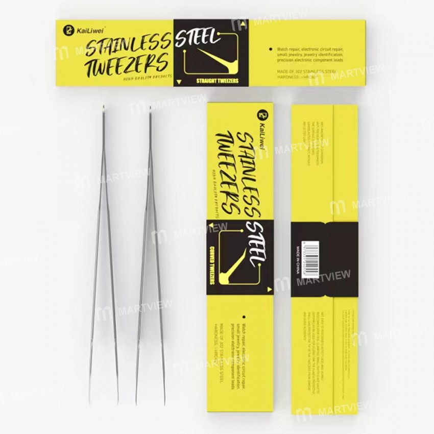 kailiwei kw-11c-kw-15c-high-precision-non-magnetic-stainless-steel-tweezers-2