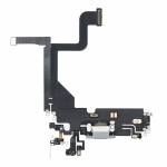 Replacement usb charging flex cable for iPhone 13 pro silver