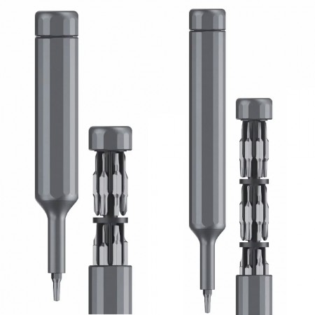 S2 Alloy Steel Double-Headed Bits Manual Magnetic Precision Screwdriver Set