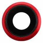 Replacement rear camera frame for iPhone 8 se 2nd se 3rd red