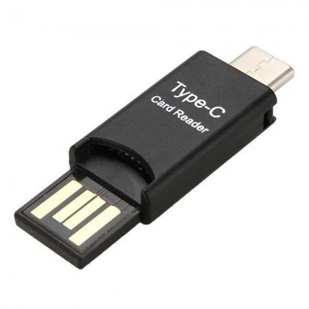 USB 3.1 Type-C to Micro-SD TF Card Reader for Laptop / PC / Mobile Phones