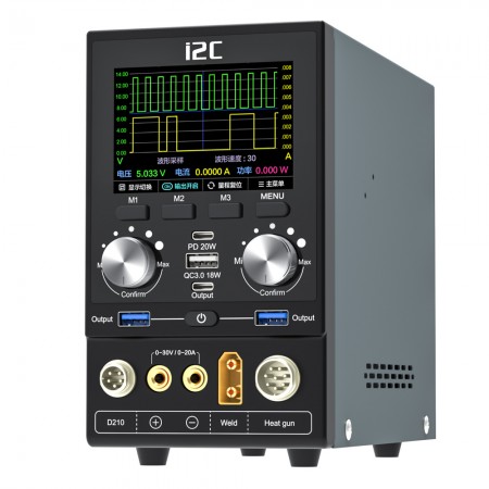 i2C P30 10-in-1 Multi-function Integrated Digital Power Supply for Soldering and Desoldering