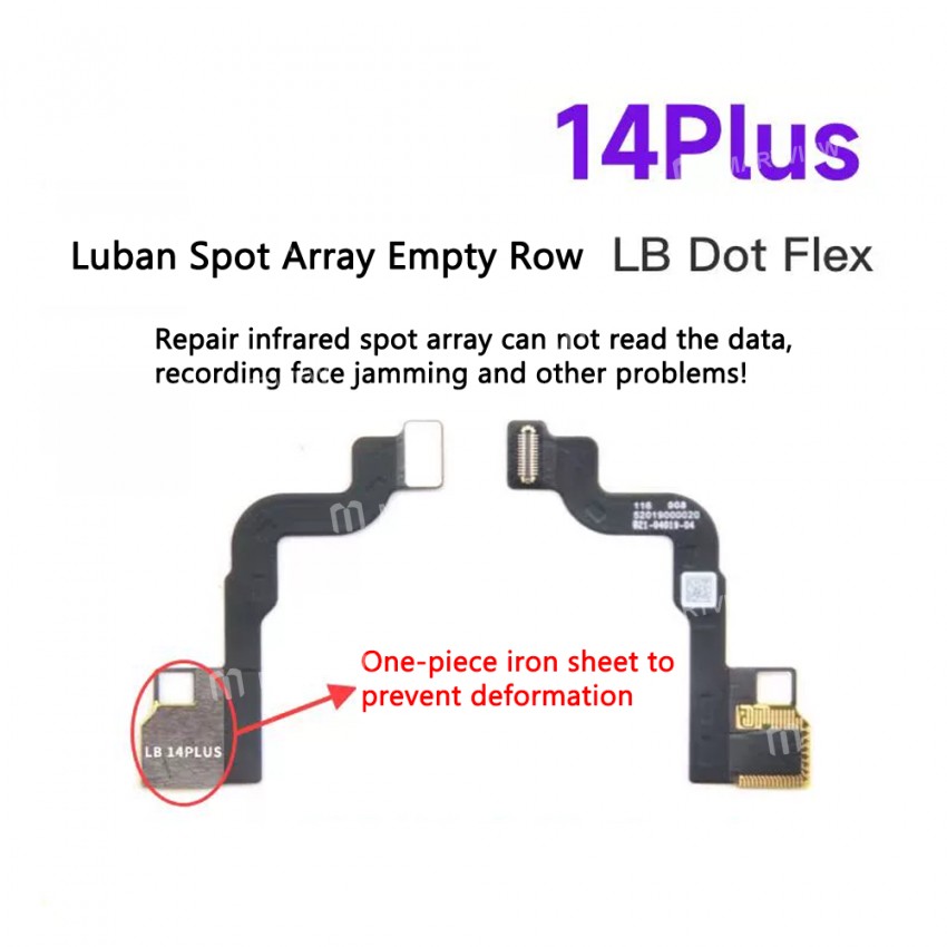 luban iphone-14-series-spot-array-empty-row-flex-cable-4