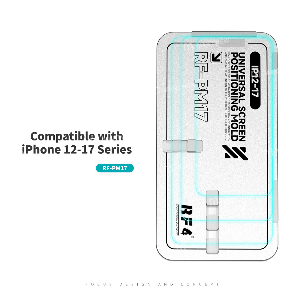 rf4 rf-pm17-adjustable-slider-universal-alignment-lamination-mold-for-iphone-12-to-17pro-max-6