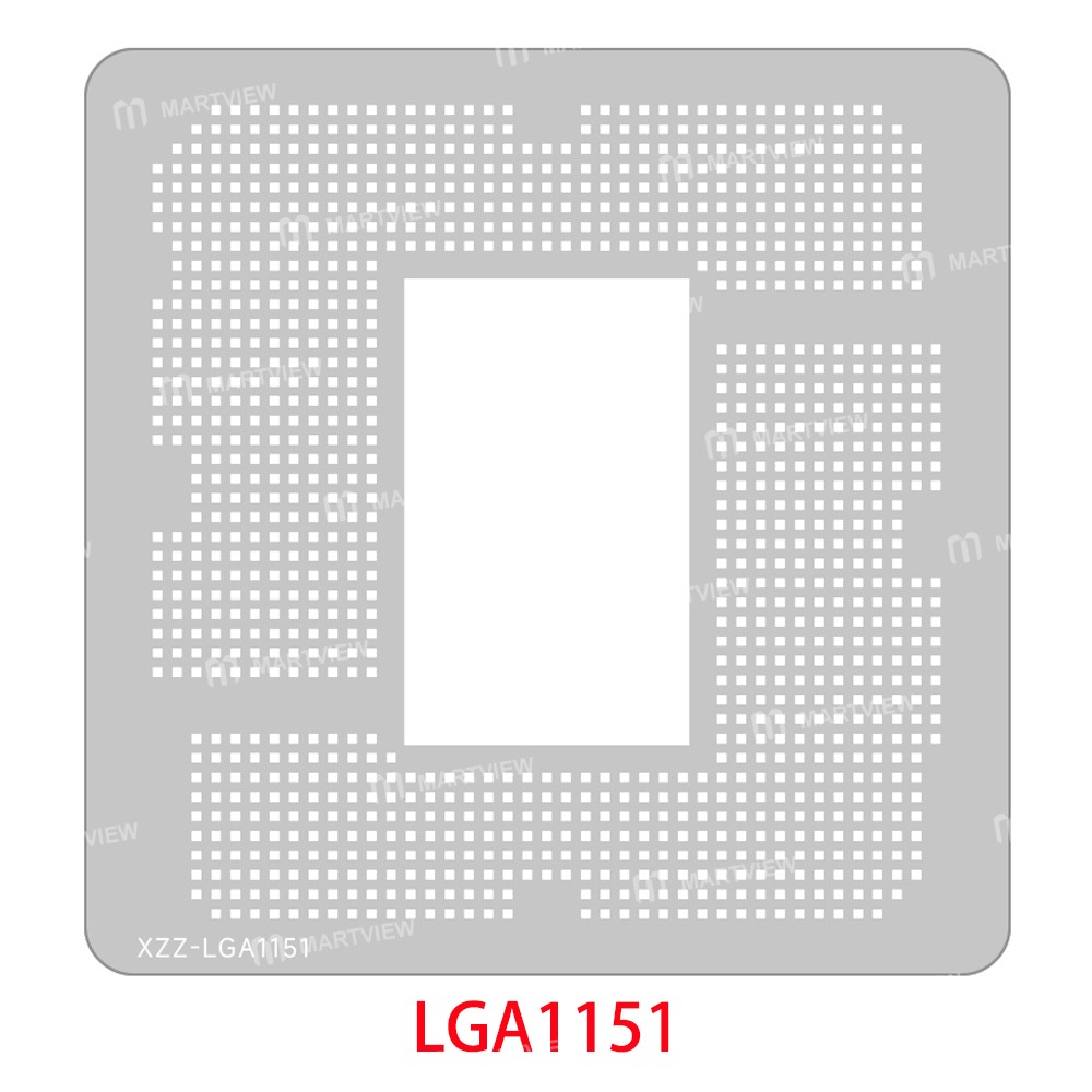 xzz motherboard-cpu-socket-bga-reballing-stencil-for-intel-lga-series-amd-am-series-2